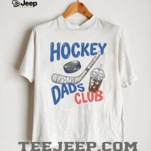 Hockey Dads Club Iced Coffee & Sports Graphic Cream T Shirt Hockey Dads Club Iced Coffee & Sports Graphic Cream T Shirt