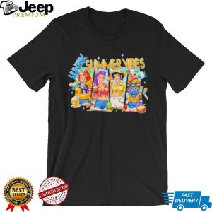 Huntrax Summer Vibes Tropical Anime Girls Beach Party T Shirt Huntrax Summer Vibes Tropical Anime Girls Beach Party T Shirt
