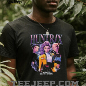 Huntrix K Pop Demon Hunters Anime Style Graphic T Shirt