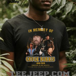 In Memory of Chuck Norris 1940 2026 Tribute T Shirt Thank You For The Memories
