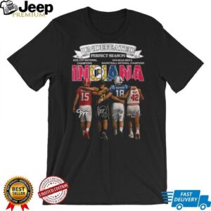 Indiana Undefeated Perfect Season 1976 and 2026 Champions Shirt Indiana Undefeated Perfect Season 1976 and 2026 Champions Shirt
