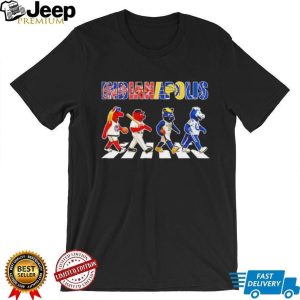 Indianapolis City Sports Mascots Abbey Road Parody T shirt