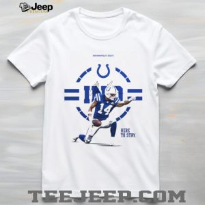 Indianapolis Colts Alec Pierce Here To Stay Football T Shirt