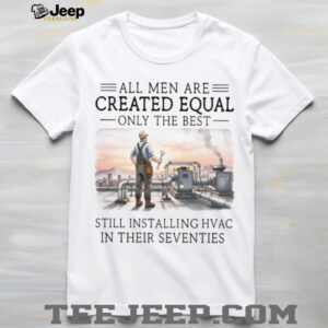 Installing HVAC In Their Seventies Technician Professional T shirt Installing HVAC In Their Seventies Technician Professional T shirt