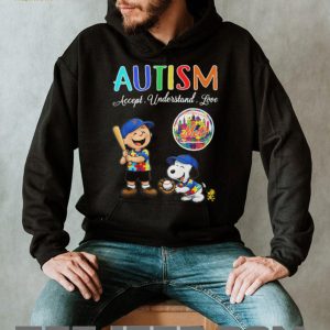 Autism Awareness Charlie Brown Snoopy Mets Baseball Love T Shirt Autism Awareness Charlie Brown Snoopy Mets Baseball Love T Shirt