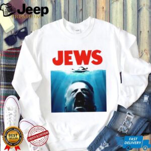 Jaws Parody Jews Hitler Movie Poster Satire T Shirt Jaws Parody Jews Hitler Movie Poster Satire T Shirt