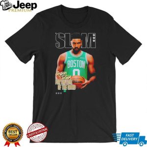 Jayson Tatum Boston 0 SLAM Magazine For The Love Of The Grind T Shirt Jayson Tatum Boston 0 SLAM Magazine For The Love Of The Grind T Shirt