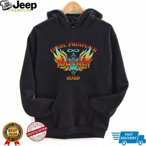Journey Final Frontier 2026 Tour Beetle Logo Graphic T Shirt Journey Final Frontier 2026 Tour Beetle Logo Graphic T Shirt
