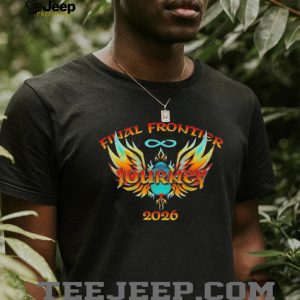 Journey Final Frontier 2026 Tour Beetle Logo Graphic T Shirt