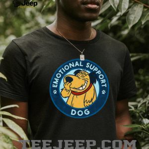 Muttley Snickering Cartoon Emotional Support Dog Funny T Shirt