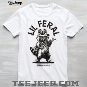 Lil Feral Tactical Raccoon Night Vision Combat Iron Co. Shirt