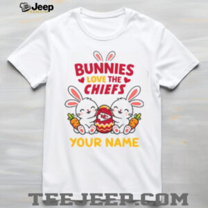 Kansas City Chiefs Easter Bunny Plushie T Shirt