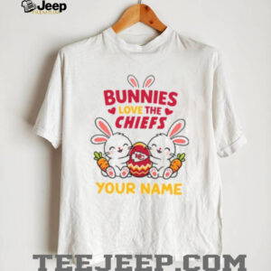 Kansas City Chiefs Easter Bunny Plushie T Shirt