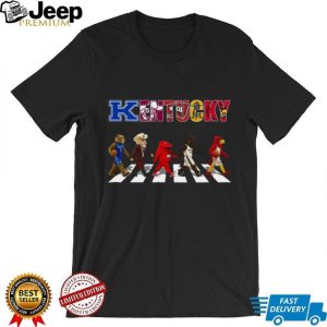Kentucky Sports Mascots Abbey Road Walking Black T Shirt Kentucky Sports Mascots Abbey Road Walking Black T Shirt