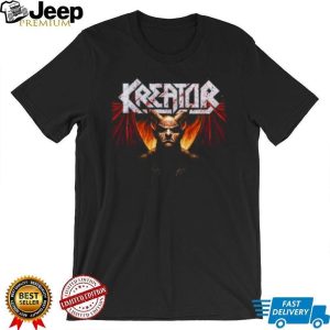 Kreator Band Demon Fire Wings Heavy Metal Graphic T Shirt Kreator Band Demon Fire Wings Heavy Metal Graphic T Shirt
