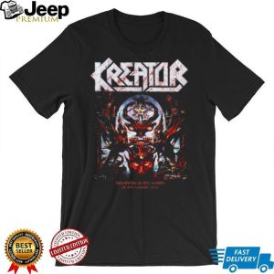 Kreator Krushers of the World UK and Europe 2026 Tour T Shirt Kreator Krushers of the World UK and Europe 2026 Tour T Shirt