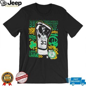 Larry Bird Boston Celtics Larry Legend Retro NBA Graphic T Shirt Larry Bird Boston Celtics Larry Legend Retro NBA Graphic T Shirt