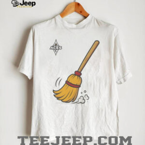 Las Vegas Aces WNBA Basketball Broom Sweep Graphic T Shirt Las Vegas Aces WNBA Basketball Broom Sweep Graphic T Shirt