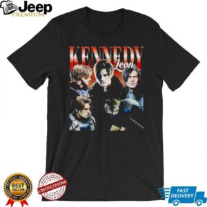 Leon S. Kennedy Resident Evil Vintage 90s Bootleg Style Anime T shirt