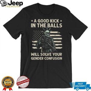 Liberty Skeleton Soldier Patriotic Solve Gender Confusion T Shirt Liberty Skeleton Soldier Patriotic Solve Gender Confusion T Shirt
