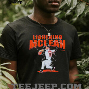 Lightning McLean Baseball Pitcher Sports Graphic T Shirt