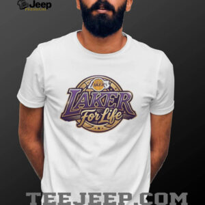Los Angeles Lakers For Life Vintage Logo Basketball Fan T Shirt Los Angeles Lakers For Life Vintage Logo Basketball Fan T Shirt
