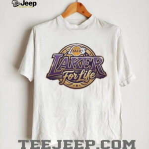 Los Angeles Lakers For Life Vintage Logo Basketball Fan T Shirt
