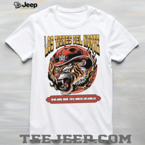 Los Tigres Del Norte 2026 Concert Tour Tiger Graphic T Shirt