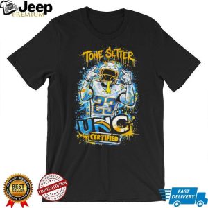 Tone Setter UNC Certified #23 Football Graphic T Shirt