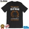 Never Underestimate An Old Man With A Fishing Rod Vintage Sunset T shirt Never Underestimate An Old Man With A Fishing Rod Vintage Sunset T shirt