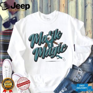 Malik Magic Football Star Action Pose Graphic T Shirt Malik Magic Football Star Action Pose Graphic T Shirt