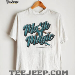 Malik Magic Football Star Action Pose Graphic T Shirt