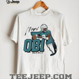 Malik Willis QB1 Football Signature Illustration T Shirt