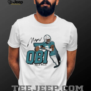 Malik Willis QB1 Football Signature Illustration T Shirt