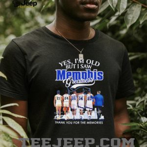 Memphis Greatness Basketball Legends “Thank You For The Memories” Shirt Memphis Greatness Basketball Legends “Thank You For The Memories” Shirt
