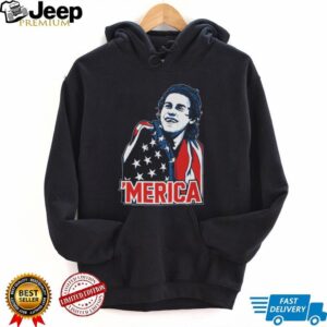 Merica American Flag Cape Graphic T shirt Patriotic Mullet Man Shirt Merica American Flag Cape Graphic T shirt Patriotic Mullet Man Shirt