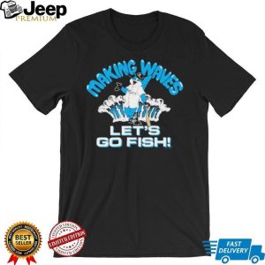 Miami Marlins Billy the Marlin Making Waves Let’s Go Fish T Shirt Miami Marlins Billy the Marlin Making Waves Let’s Go Fish T Shirt