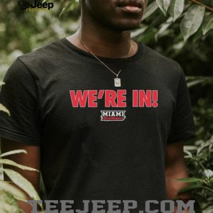 Miami RedHawks We're In Postseason Tournament Sweatshirt