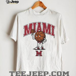 Miami University Redhawks Basketball Character Mascot T Shirt Miami University Redhawks Basketball Character Mascot T Shirt