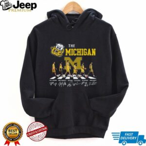 Michigan Wolverines Basketball Abbey Road Signature T Shirt Michigan Wolverines Basketball Abbey Road Signature T Shirt