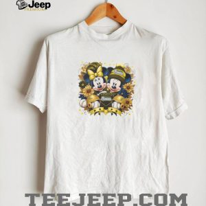 Mickey and Minnie Mouse Savannah Bananas Baseball Fan T Shirt