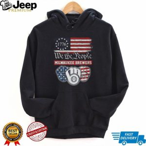 Milwaukee Brewers We The People 1776 Patriotic American Flag T Shirt Milwaukee Brewers We The People 1776 Patriotic American Flag T Shirt