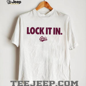 Montana Grizzlies Griz Lock It In Baseball Graphic T Shirt