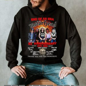 Motörhead End of an Era 51st Anniversary 1975 2026 Tribute T Shirt