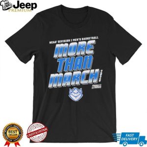 NCAA March Madness 2024 “More Than March” Basketball Black T Shirt