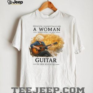 Never Underestimate A Woman Who Still Plays Guitar In Her Seventies