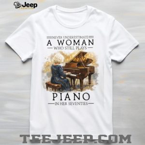 Never Underestimate A Woman Who Still Plays Piano In Her Seventies