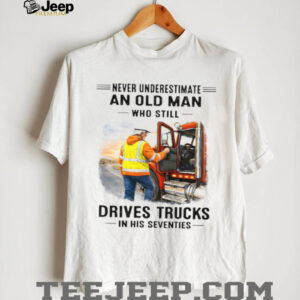 Never Underestimate An Old Man Who Drives Trucks In His Seventies