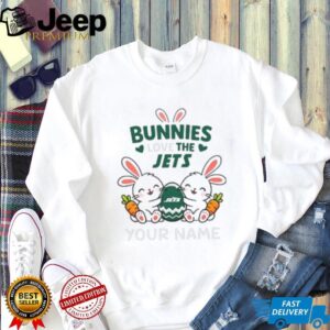 New York Jets Personalized Easter Bunny T Shirt New York Jets Personalized Easter Bunny T Shirt