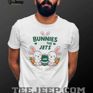 New York Jets Personalized Easter Bunny T Shirt